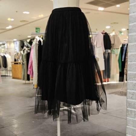 절개 샤 스커트