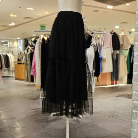 절개 샤 스커트