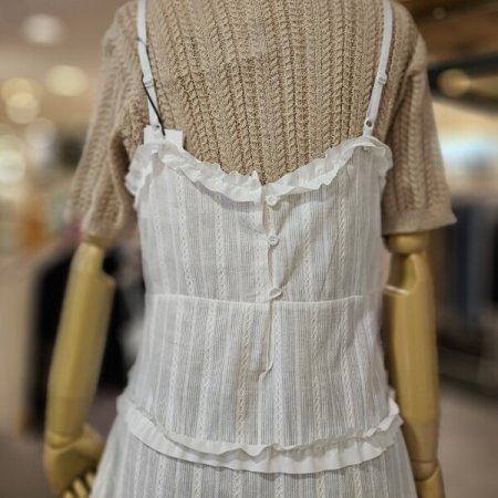 레이스 레이어드 원피스