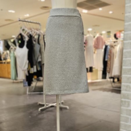 자수 밴딩 스커트