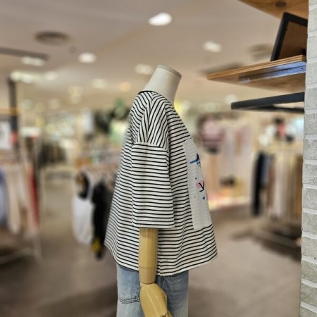 나염 패치 단가라 티셔츠