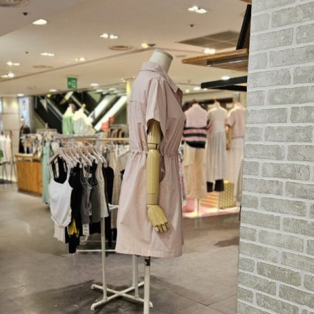 카라 미니 원피스