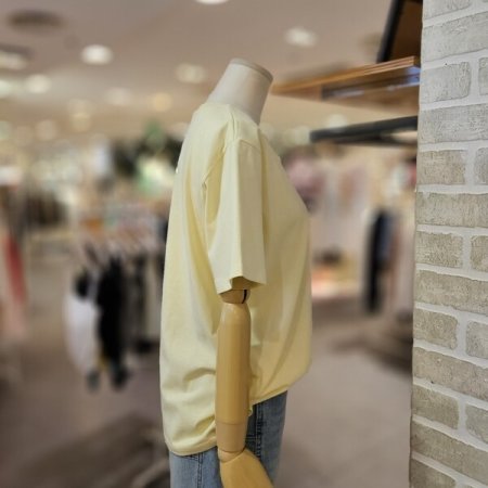 도그 카 프린트 티셔츠