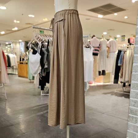 스트링 플레어 팬츠