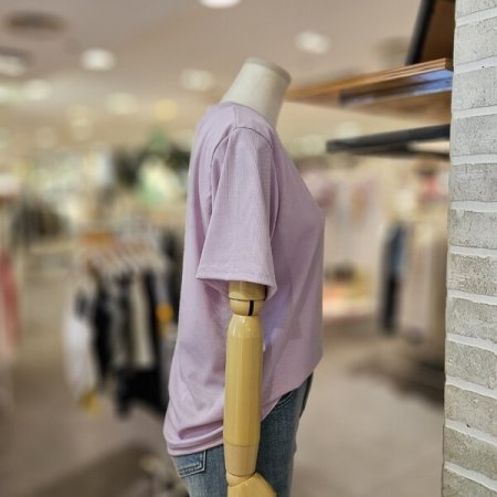 골지 베이직 반팔 티셔츠