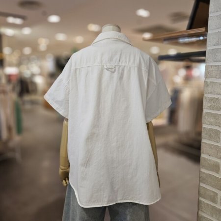 면 트윌 오버핏 남방