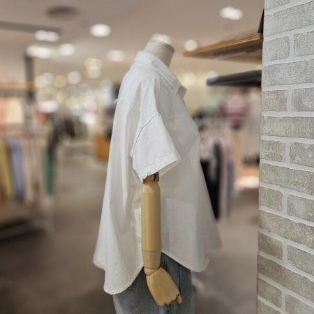 면 트윌 오버핏 남방