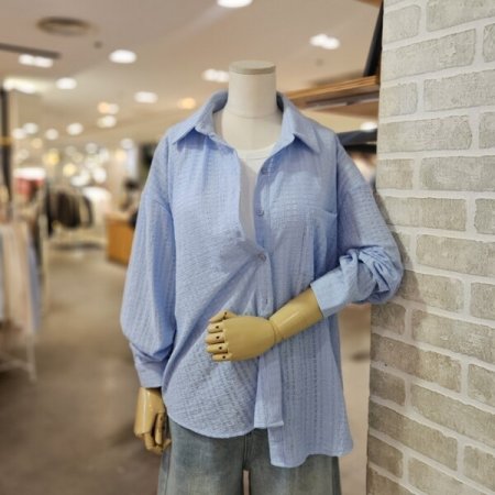 조직 오버핏 남방