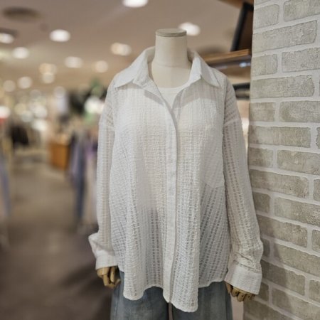 조직 오버핏 남방