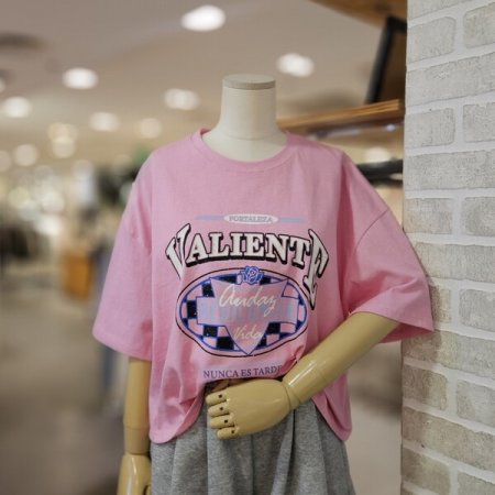 피그먼트 나염 크롭 티셔츠