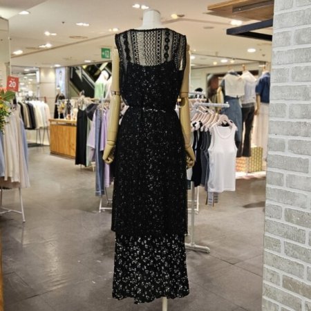 크로쉐 원피스 세트