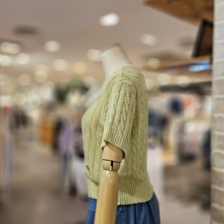 썸머 꽈배기 니트