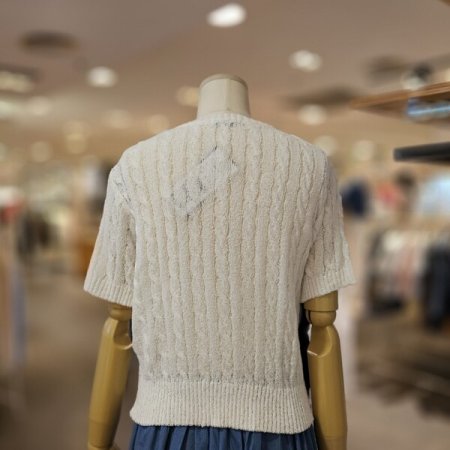 썸머 꽈배기 니트