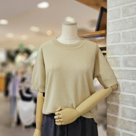 장식 포인트 니트