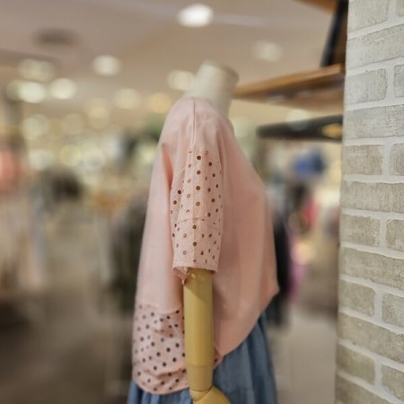 아일렛 콤비 티셔츠