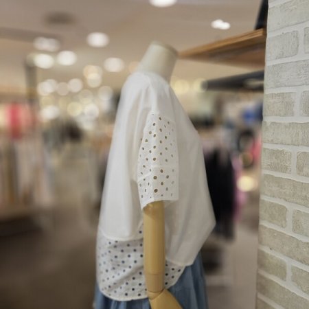 아일렛 콤비 티셔츠