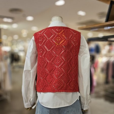 오픈 뜨개 베스트