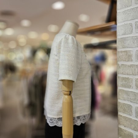 밑단 레이스 썸머 자켓