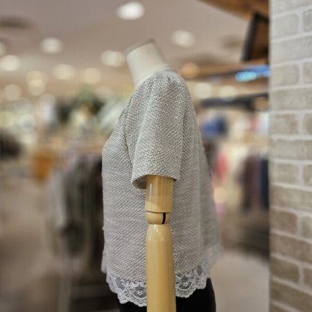 밑단 레이스 썸머 자켓
