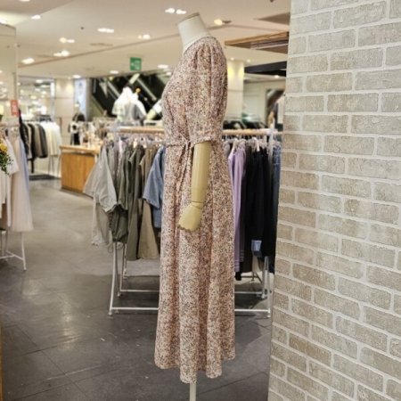 쉬폰 잔꽃 원피스