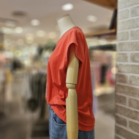 도그 프린트 숏 슬리브 티셔츠