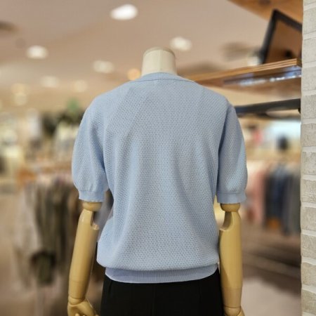 레코브 넥 비즈 스카시 니트