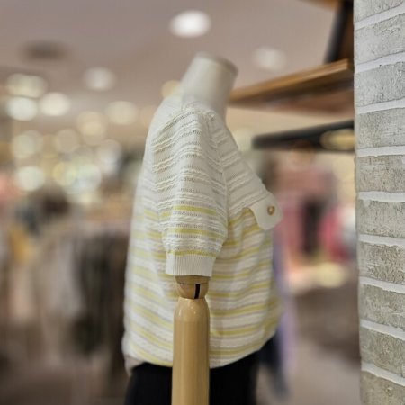 버튼 단가라 니트