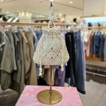 크로쉐 미니 크로스백