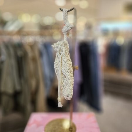 크로쉐 미니 크로스백