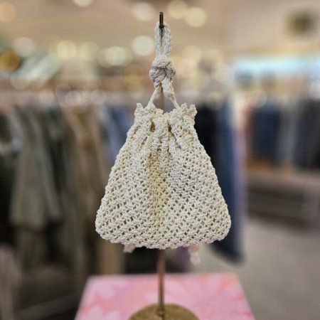 크로쉐 미니 크로스백