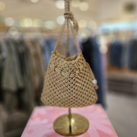 크로쉐 미니 크로스백