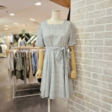 잔꽃 미니 원피스