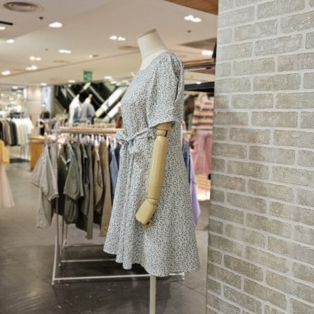 잔꽃 미니 원피스