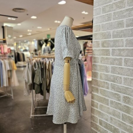 잔꽃 미니 원피스