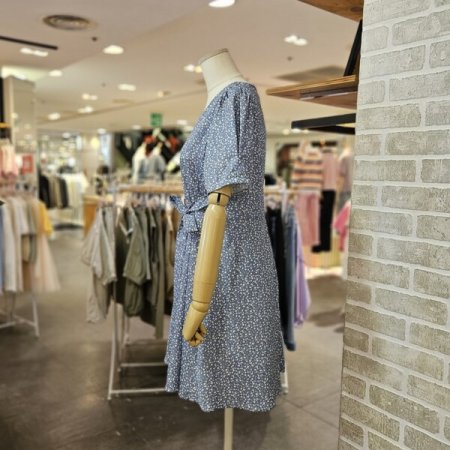 잔꽃 미니 원피스