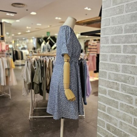 잔꽃 미니 원피스