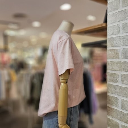 애니멀 프린트 반팔 티셔츠