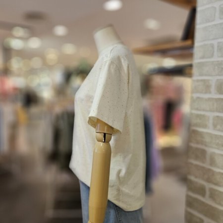 애니멀 프린트 반팔 티셔츠