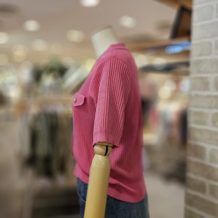 리브드 카라 가디건