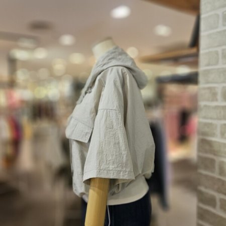 후드 스트링 점퍼