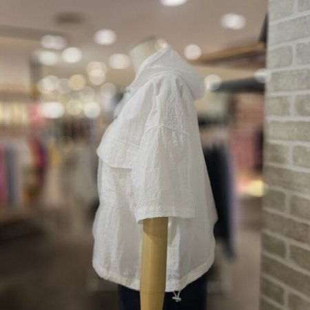 후드 스트링 점퍼