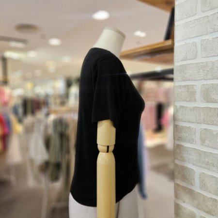 골지 라운드 티셔츠