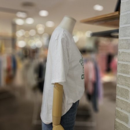 베어 슬라브 티셔츠