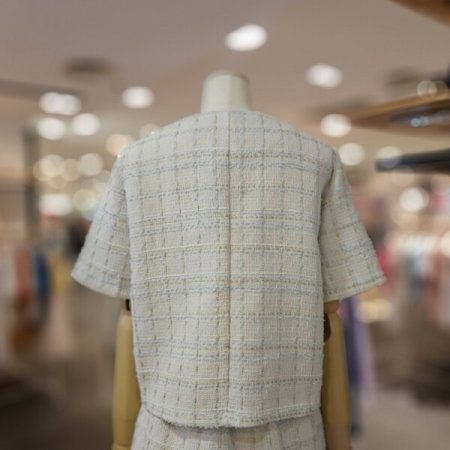 셋업 트위드 자켓