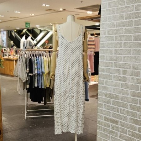 주름 레이어드 원피스