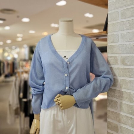 썸머 브이넥 가디건