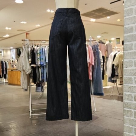 논 페이드 데님 팬츠