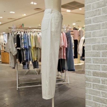 논 페이드 데님 팬츠