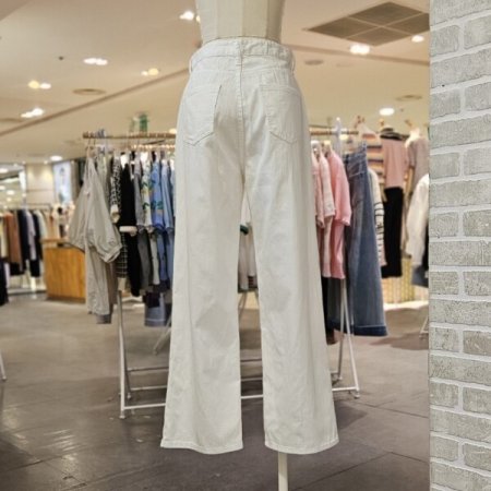 논 페이드 데님 팬츠