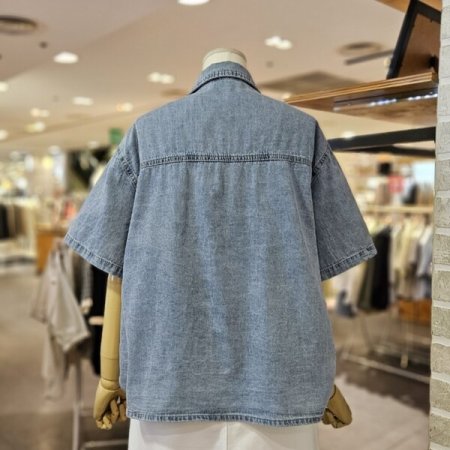 루즈핏 데님 남방